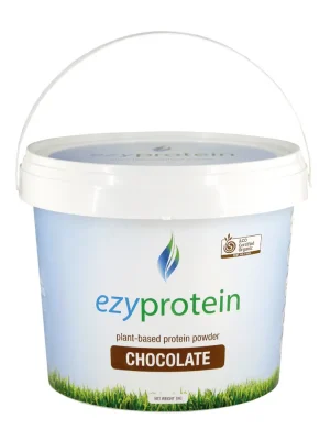 Ezy Protein, Vegan Protein Powder, Chocolate, 1kg