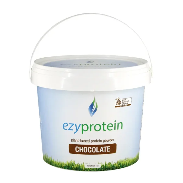 Ezy Protein, Vegan Protein Powder, Chocolate, 1kg
