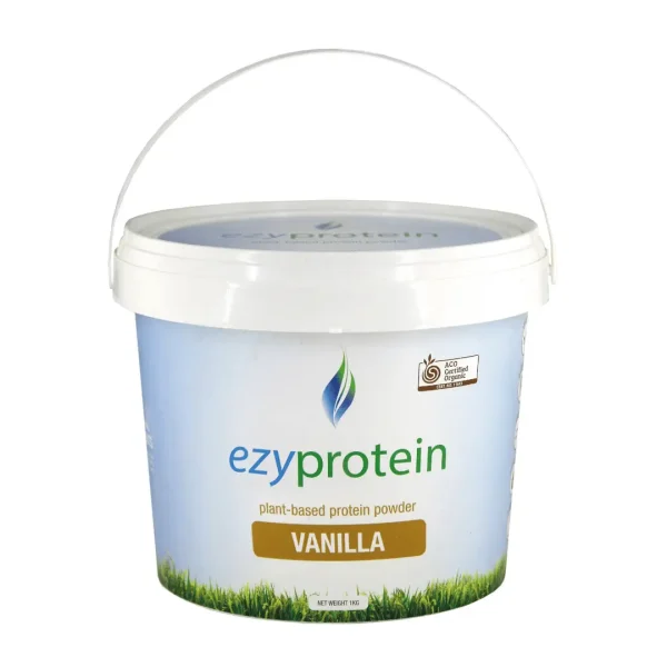 Ezy Protein, Vegan Protein Powder, Vanilla, 1kg