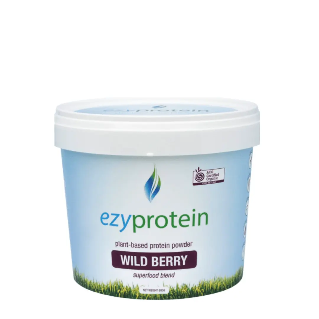 Ezy Protein, Vegan Protein Powder, Berry, 800g