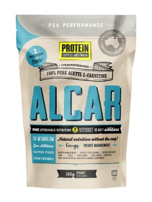 Protein Supplies Australia, ALCAR (Acetyl-L-Carnitine), 200g