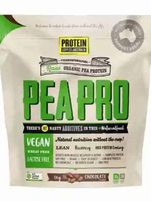 Protein Supplies Australia, Pea Protein Chocolate, 1kg