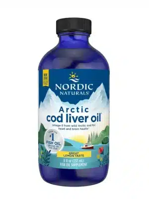 Arctic Cod Liver Oil, Omega-3 Fish Oils