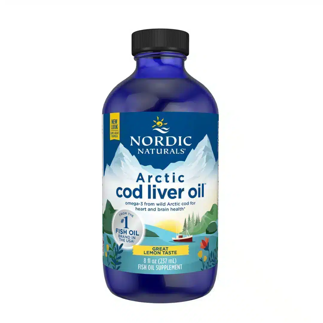 Arctic Cod Liver Oil, Omega-3 Fish Oils