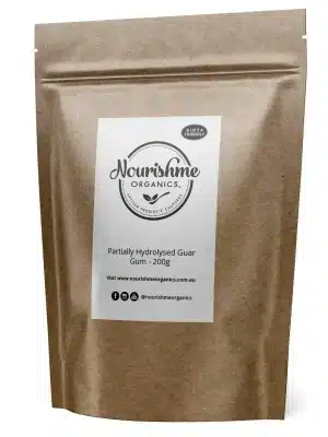 NourishMe Organics, Partially Hydrolysed Guar Gum (PHGG), 200g