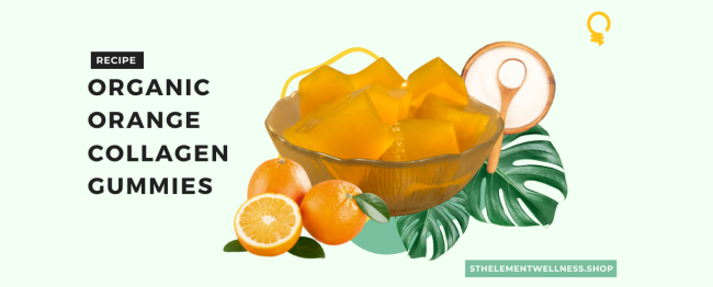 organic orange collagen gummies recipe