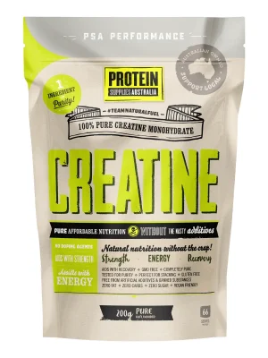 Protein Supplies Australia, Creatine Pure, 200g