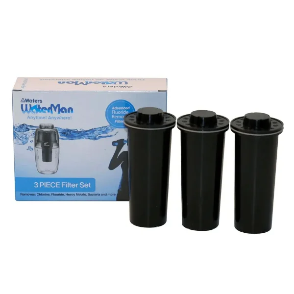 Waters Co, 3 Piece Replacement Filter set for Mini Portable / MyWater Jug