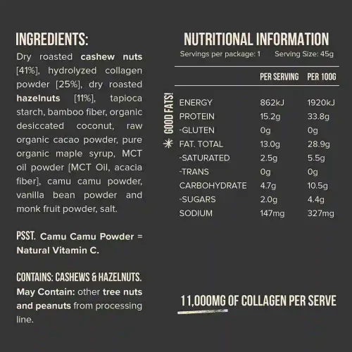 Chief, Collagen Protein Bar, 45g