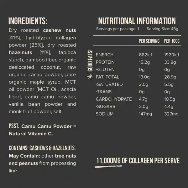 Chief, Collagen Protein Bar, 45g