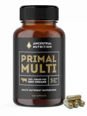 Ancestral Nutrition, Primal Multi (Beef Liver, Heart Kidney), 120 Capsules