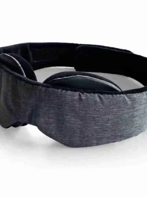 Block Blue Light, Deluxe Delta Sleep Mask - 100% Light Blocking