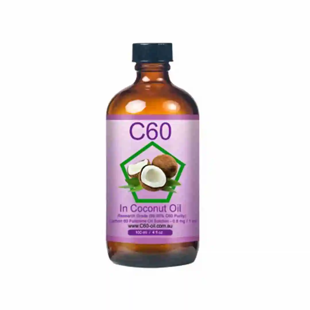 C60 Australia, C60 (Carbon60) - Coconut Oil, 100mL