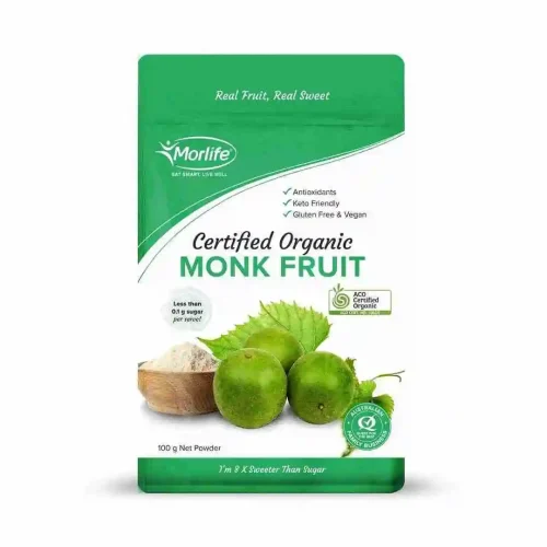 Morlife, Monkfruit Powder, 100g