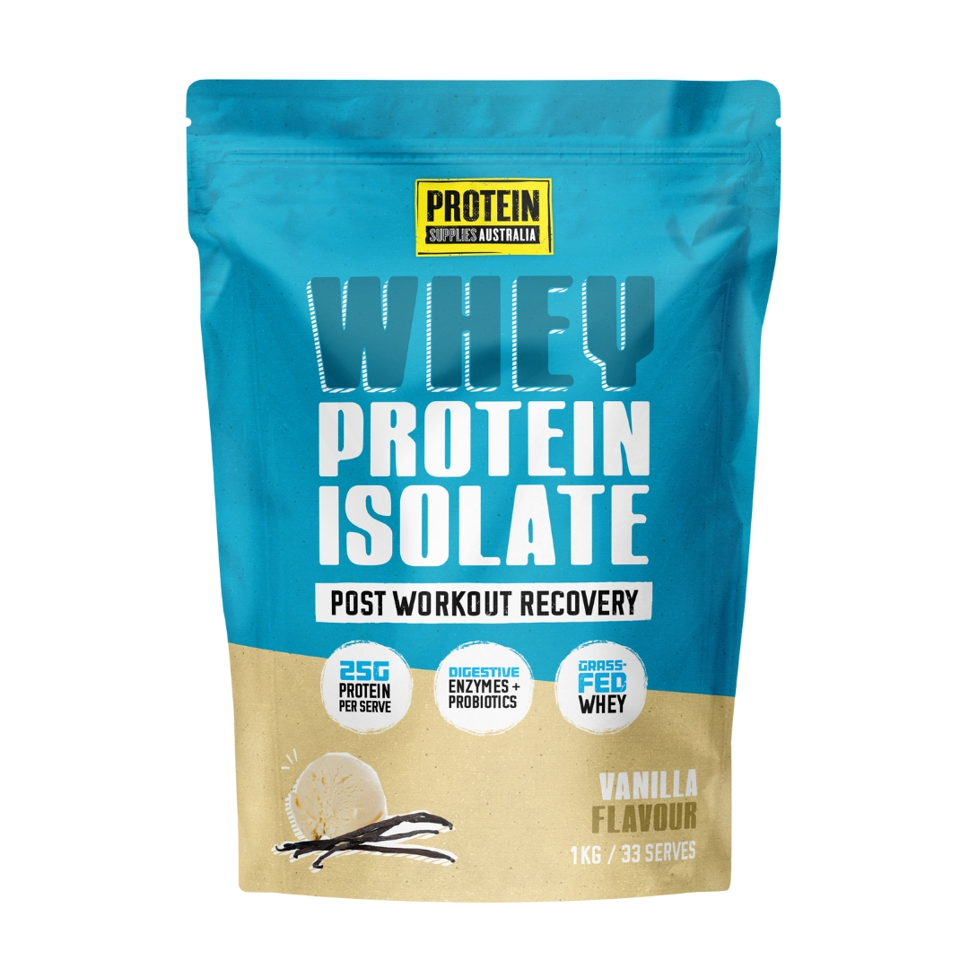 Protein Supplies Australia, WPI - Whey Protein Isolate, 1kg