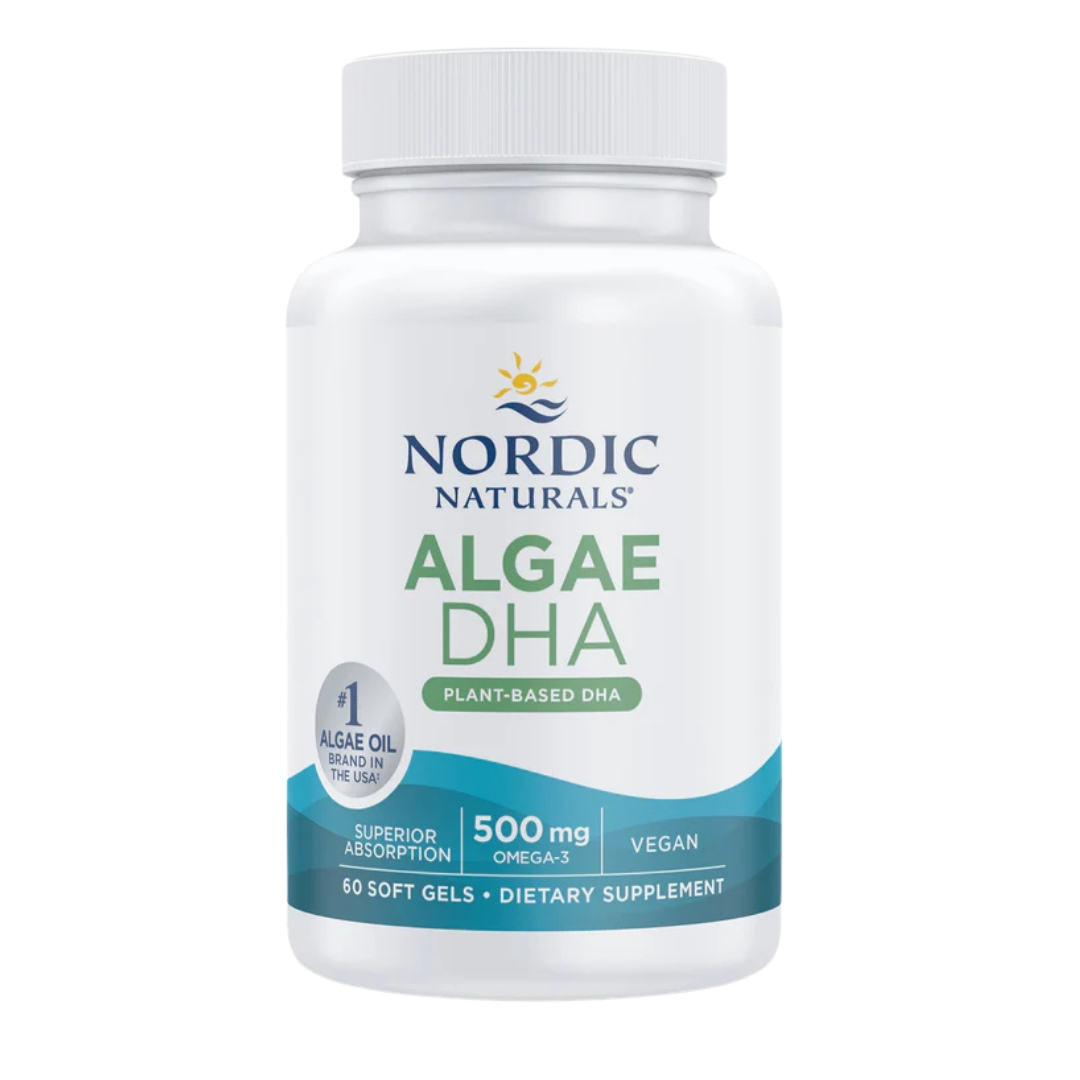 Nordic Naturals, Algae Omega (plant-based EPA + DHA), 60 Soft Gels