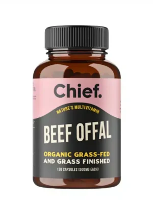 Chief, Organic Beef Offal Multivitamin, 120 Capsules