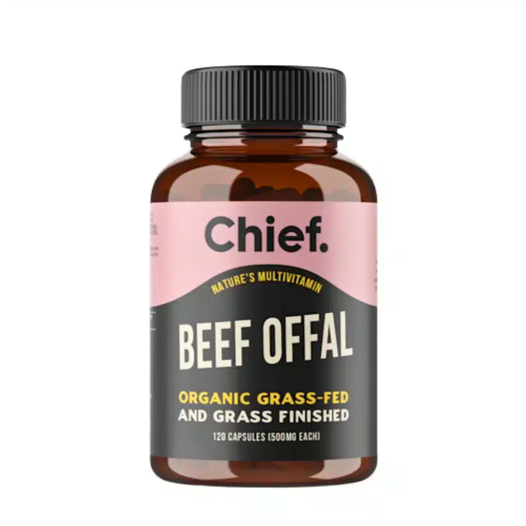 Chief, Organic Beef Offal Multivitamin, 120 Capsules