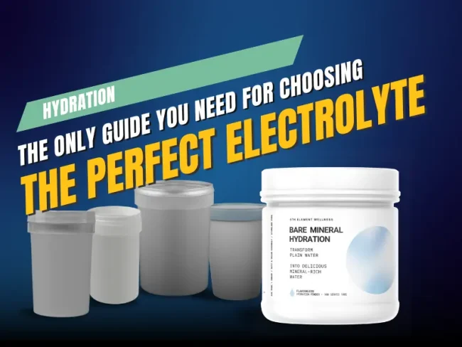 The Only Guide You Need For Choosing The Perfect Electrolyte
