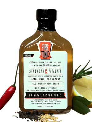 Hilbilby, Fire Tonic Original Master Tonic - ACV +, 180mL