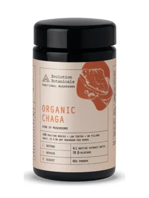 Evolution Botanicals, Organic Chaga, 80g
