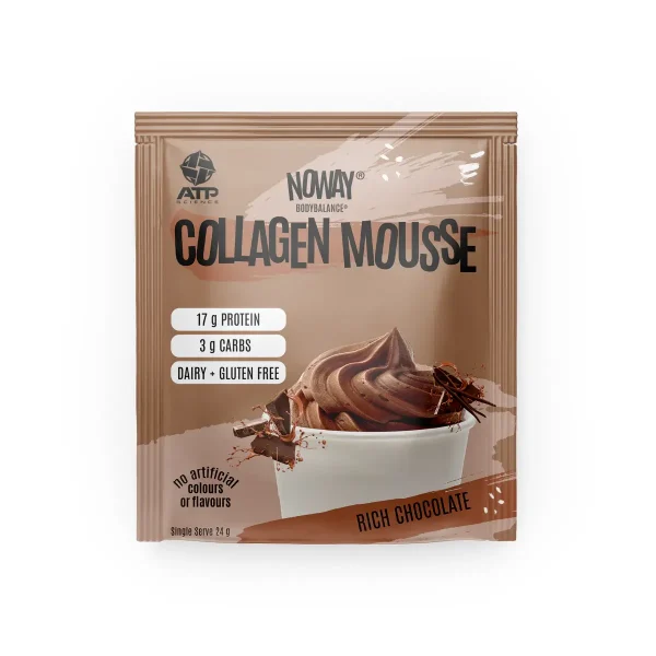 ATP Science, NOWAY® Collagen Protein Mousse - Rich Chocolate, 24g