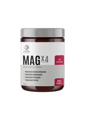 ATP Science, MAGx4 Magnesium Blend - Berry, 100g