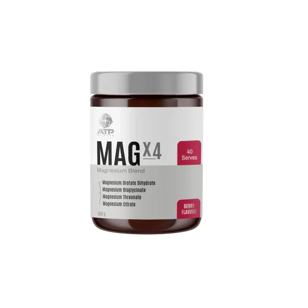 ATP Science, MAGx4 Magnesium Blend - Berry, 100g