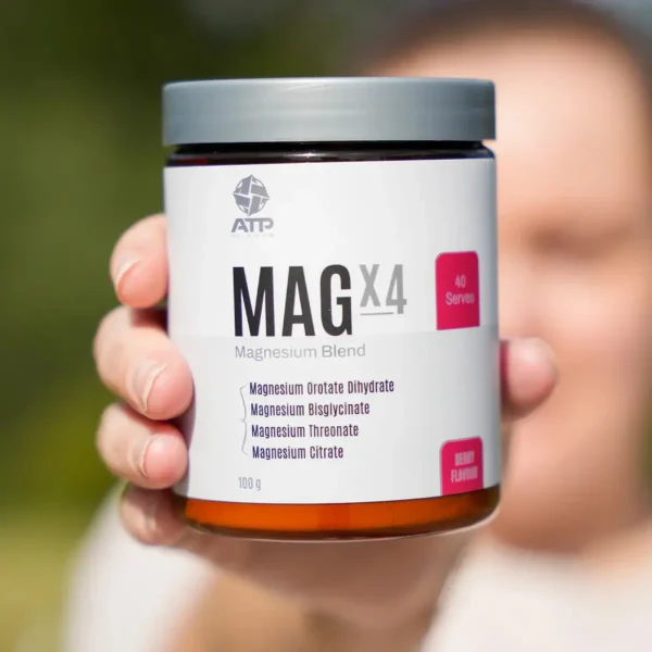 ATP Science, MAGx4 Magnesium Blend - Berry, 100g