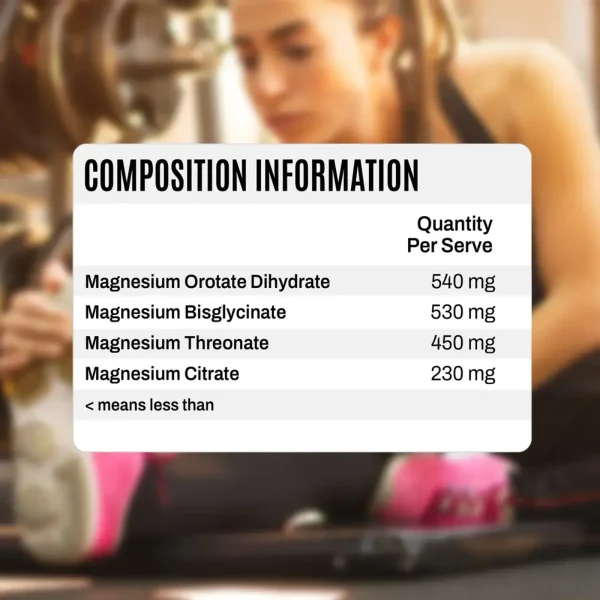 ATP Science, MAGx4 Magnesium Blend - Berry, 100g