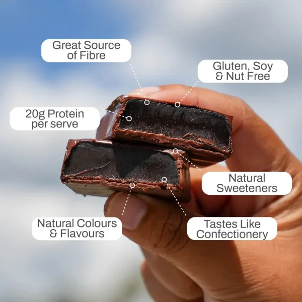 ATP Science, NOWAY® Collagen Jelly Bar, 60g - Belgian Choc