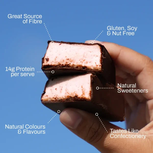 ATP Science, NOWAY® Collagen Marshmallow Bar, 45g - Strawberry