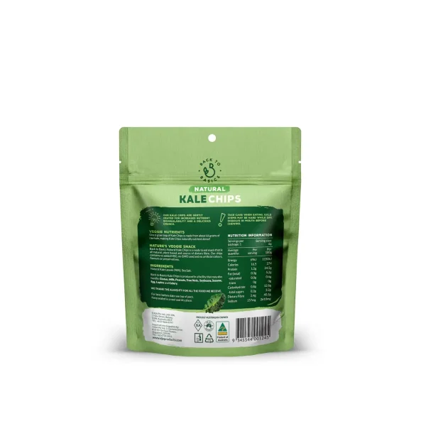 Back to Basics, Natural Kale Chips, 6g