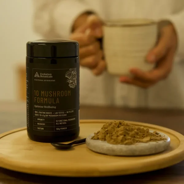 Evolution Botanicals, 10 Mushroom Formula, 100g