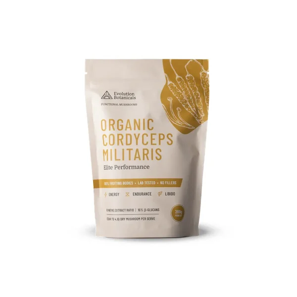 Evolution Botanicals, Organic Cordyceps, 100g