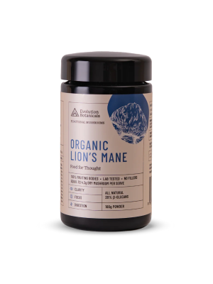 Evolution Botanicals, Organic Lion’s Mane, 100g