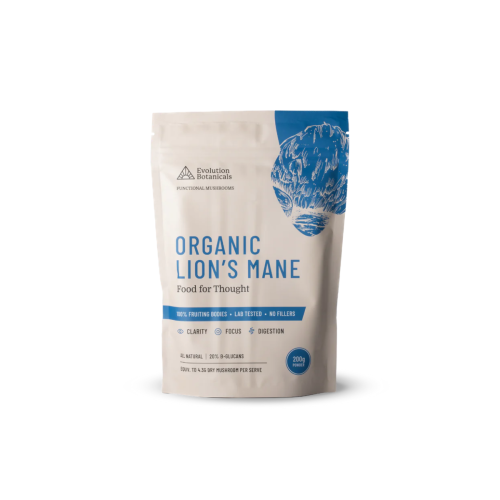 Evolution Botanicals, Organic Lion’s Mane, 100g
