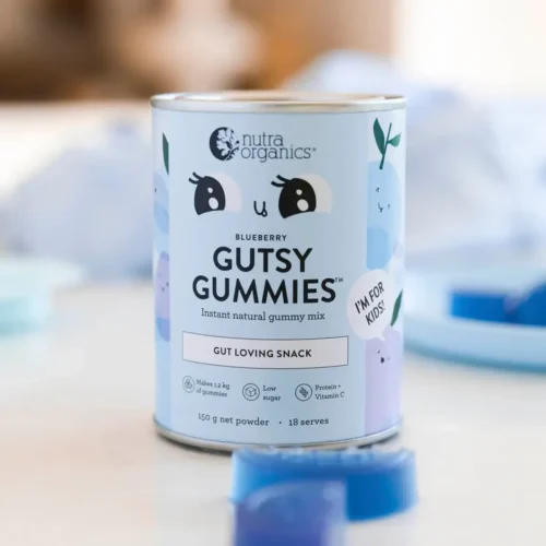 Nutra Organics, Gutsy Gummies Blueberry, 150g
