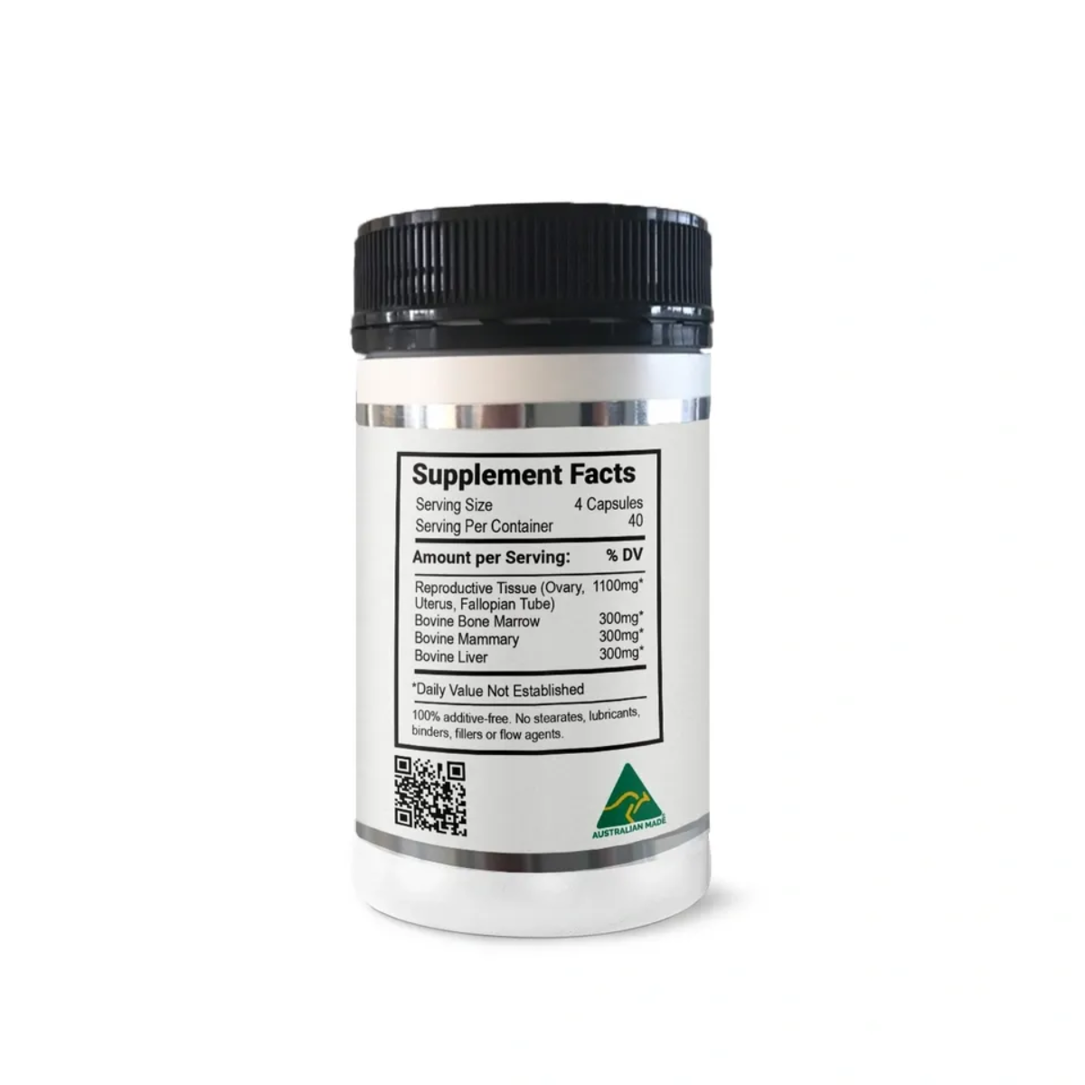 NXGEN Wholefoods, Grass Fed Female Optimise 500mg, 160 capsules