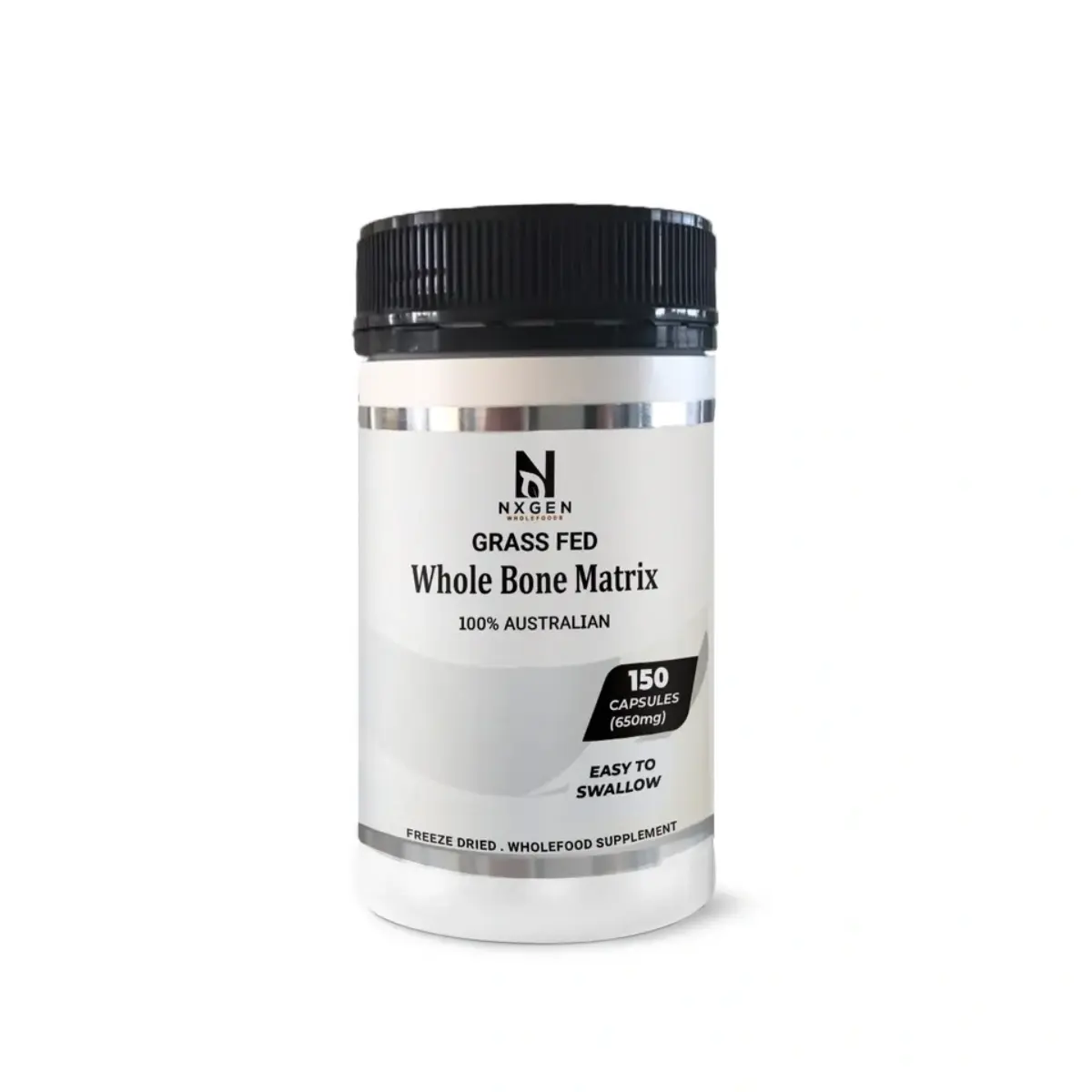 NXGEN Wholefoods, Whole Bone Matrix 650mg, 150 capsules