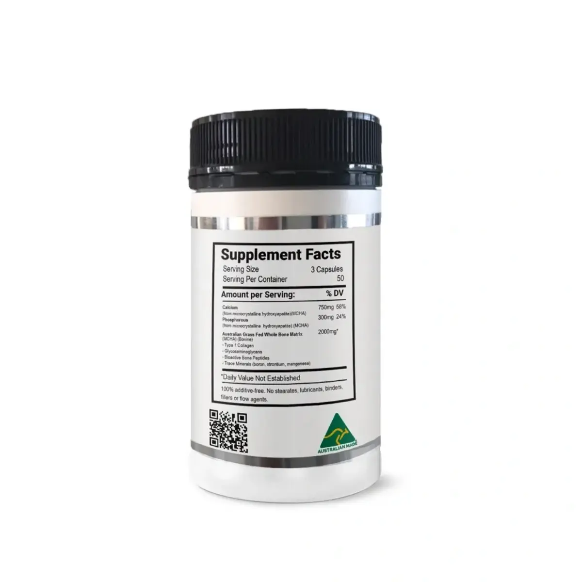 NXGEN Wholefoods, Whole Bone Matrix 650mg, 150 capsules