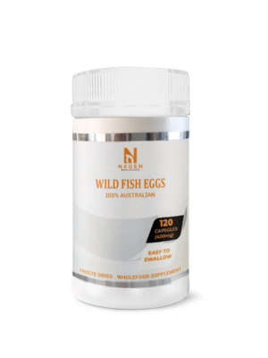 NXGEN Wholefoods, Wild Fish Eggs 500mg, 120 capsules